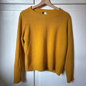 Cotton Mustard Yellow Sweater